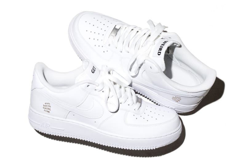 Anti Social Social Club x Nike 聯名 Air Force 1 正式發佈