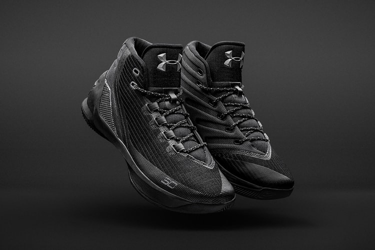 Under Armour Curry 3 全新配色設計「Trifecta Black」
