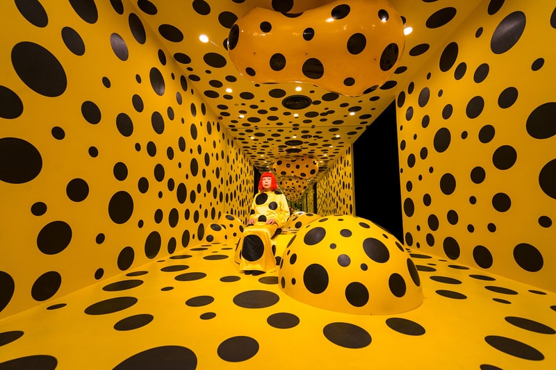 Yayoi Kusama in Madame Tussauds Hong Kong