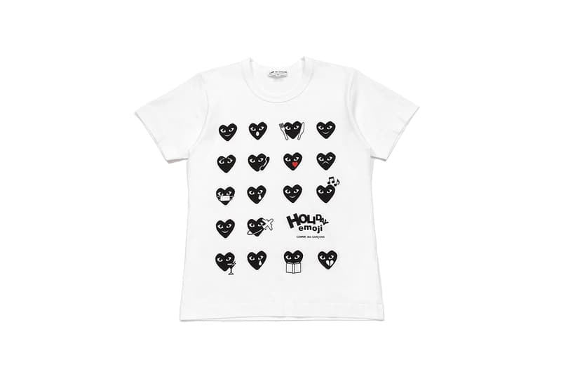 COMME des GARÇONS HOLIDAY EMOJI 實體化商品上架