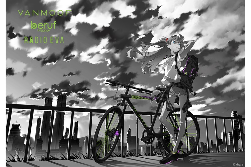 VANMOOF x beruf baggage 聯名新世紀福音戰士別注產品