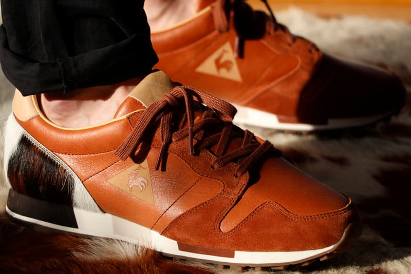 le coq sportif collaborates with Starcow for their new sneaker OMEGA
