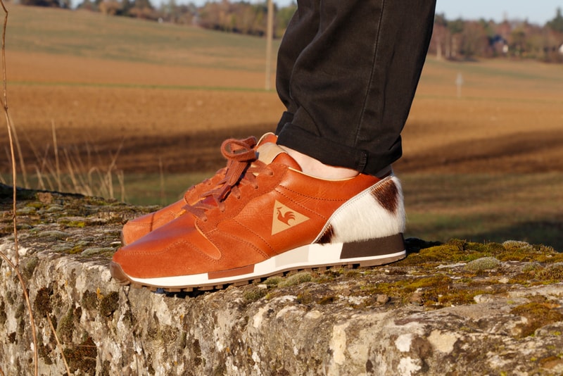 le coq sportif collaborates with Starcow for their new sneaker OMEGA