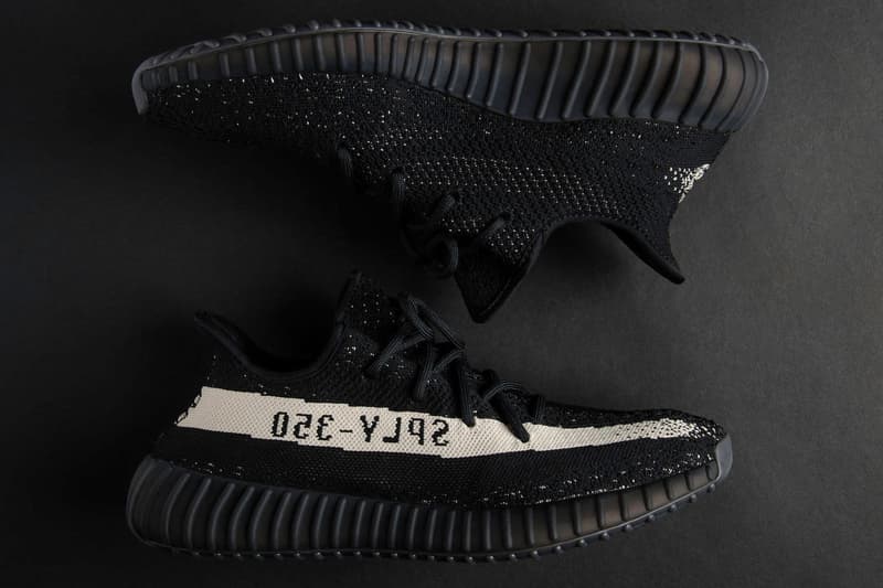 adidas Originals YEEZY BOOST 350 V2 “Black/White” Release Info