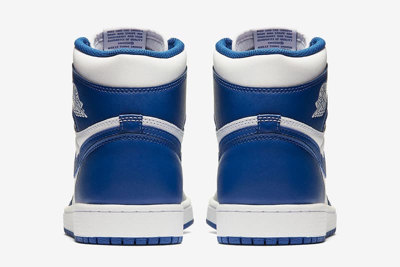 Air Jordan 1 Retro High "Storm Blue" Official Images
