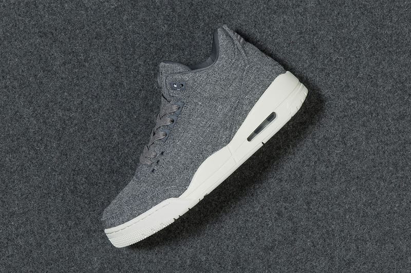近賞 Air Jordan 3 全新配色設計「Wool」