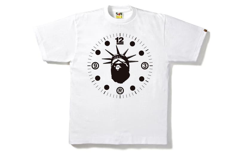 BAPE STORE NYC 12th Anniversary Tees