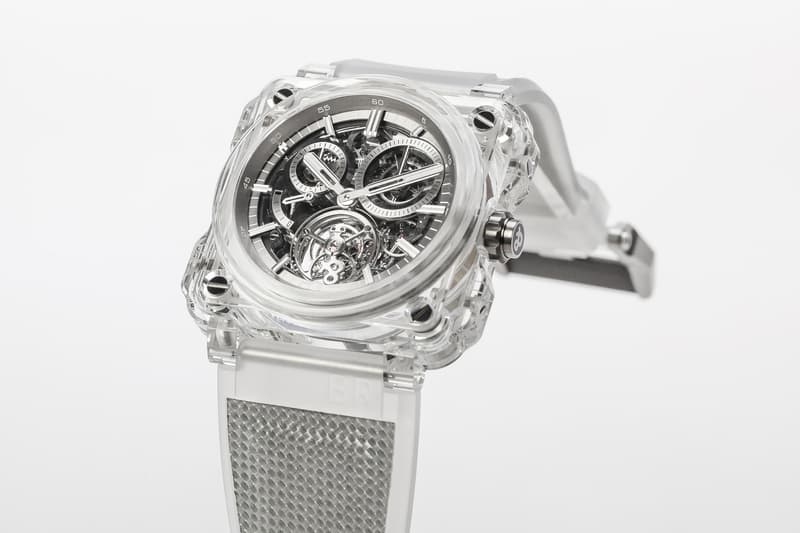 Bell & Ross 頂級工藝新作 BR-X1 Tourbillon Sapphire