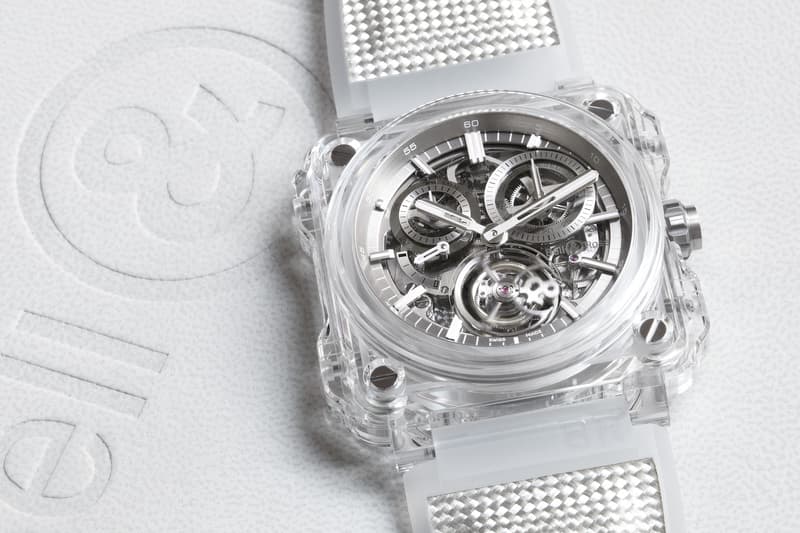 Bell & Ross 頂級工藝新作 BR-X1 Tourbillon Sapphire