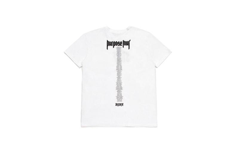 FEAR OF GOD 主理  JB LUXURY LINE Justin Bieber 巡迴演唱會「PURPOSE TOUR」2017 春夏系列