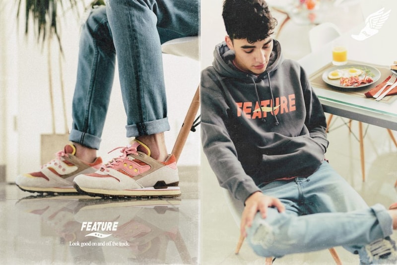 Feature x Saucony Courageous “Bacon & Eggs”