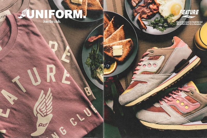 Feature x Saucony Courageous “Bacon & Eggs”