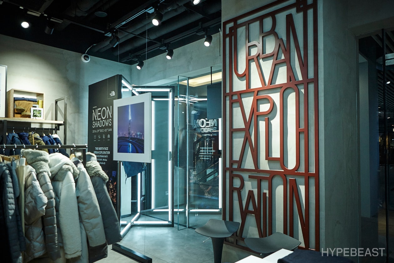 Inside The North Face Urban Exploration Beijing Sanlitun Store