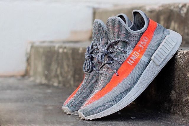 Jake Danklefs Custom adidas Originals NMD 350 Beluga