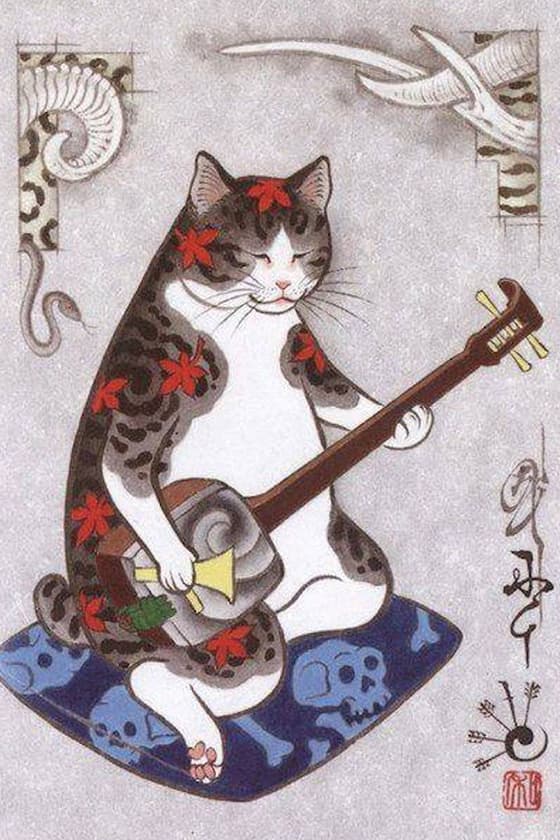 Monmon Cats 霸氣與可愛共冶一爐的紋身藝術