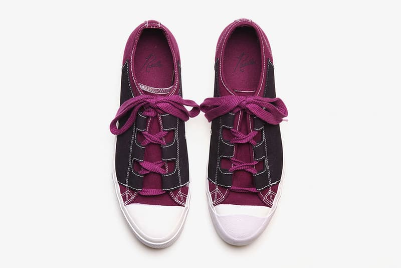 needles 2017 ss asymmetric ghillie sneaker