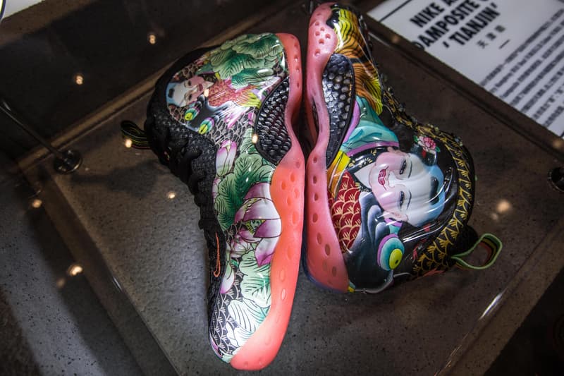 Nike 12 Soles Foamposite Exhibition @ WZK Shanghai