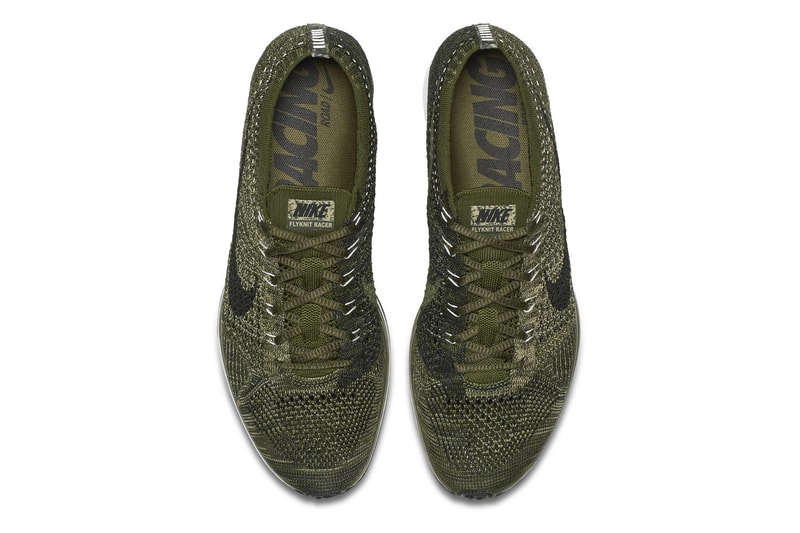 Nike Flyknit Racer 最新「Rough Green」配色即將發售