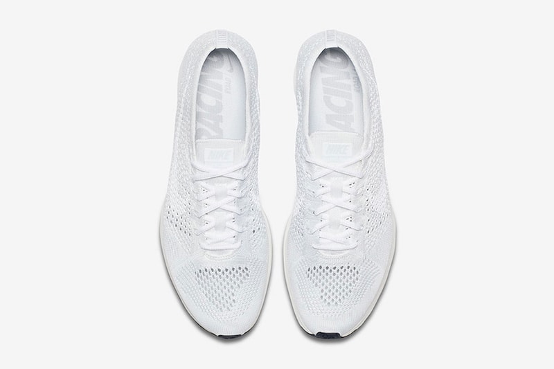 Nike Flyknit Racer white sail