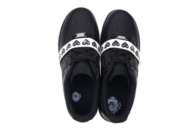 近賞 Nike x COMME des GARÇONS 聯名 Air Force 1 鞋款設計