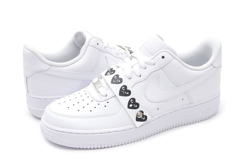 近賞 Nike x COMME des GARÇONS 聯名 Air Force 1 鞋款設計