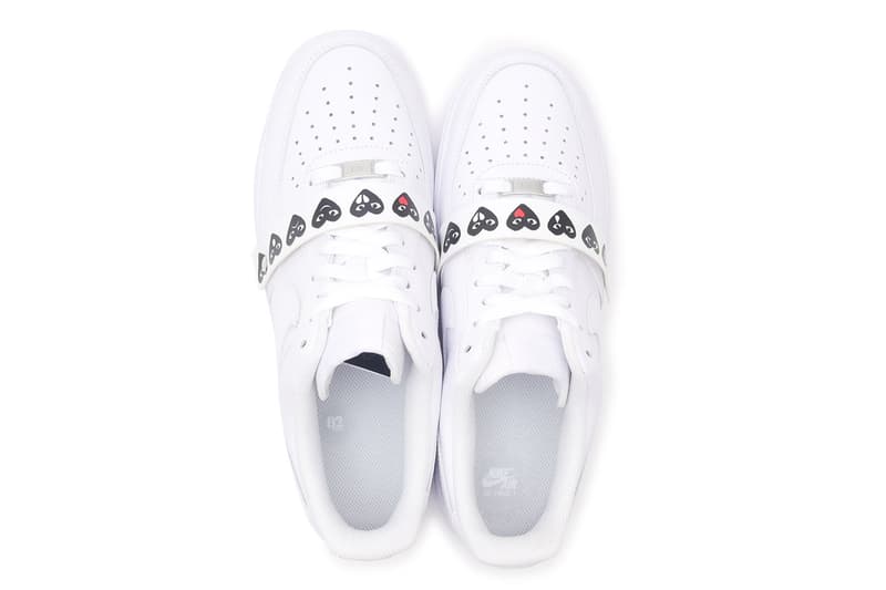 近賞 Nike x COMME des GARÇONS 聯名 Air Force 1 鞋款設計