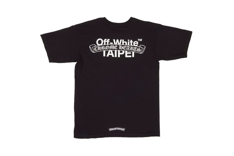 OFF-WHITE x Chrome Hearts Limited Edition T-Shirts