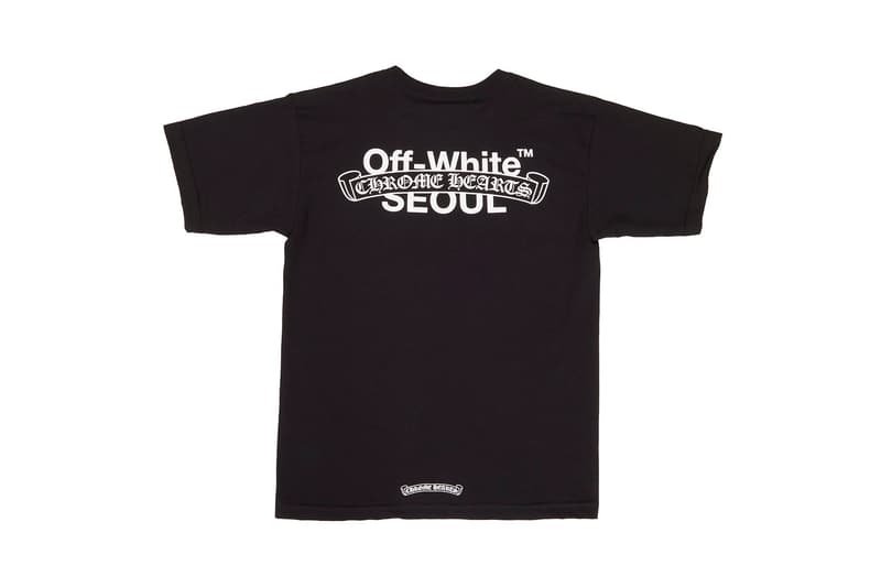 OFF-WHITE x Chrome Hearts Limited Edition T-Shirts