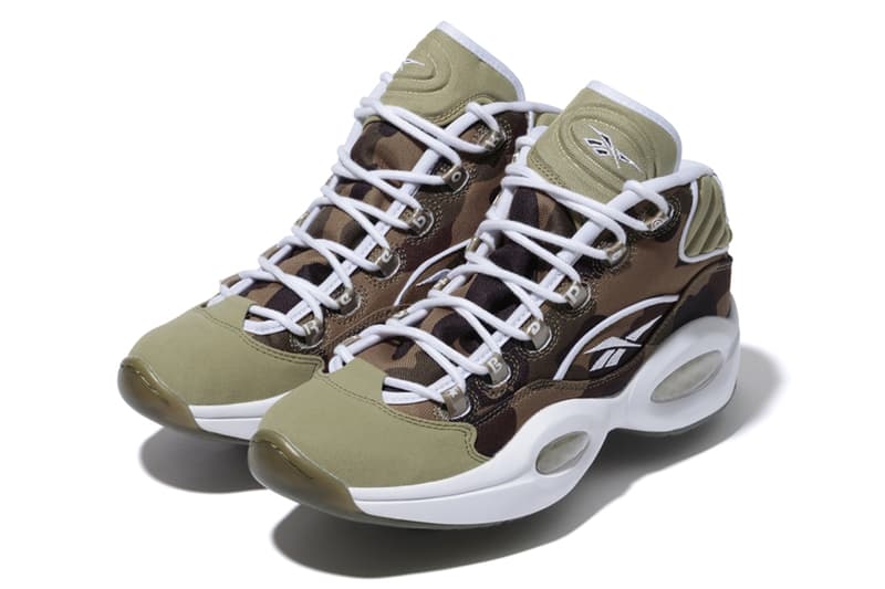 Reebok Classic x BAPE x mita sneakers 三方聯名 Question Mid 鞋款