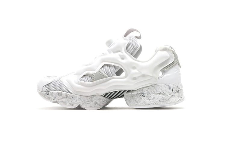 Reebok InstaPump Fury 最新款大理石纹鞋底