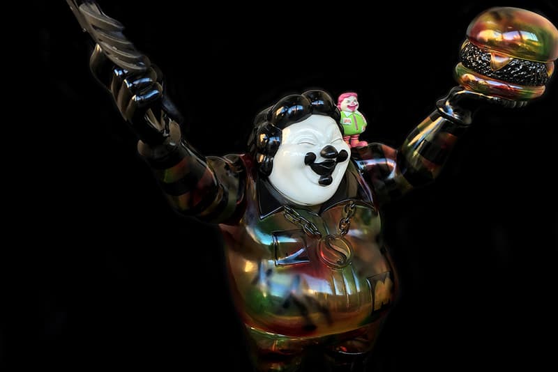 Ron English x BlackBook Toy EVIL MC Autumn Stealth Camo