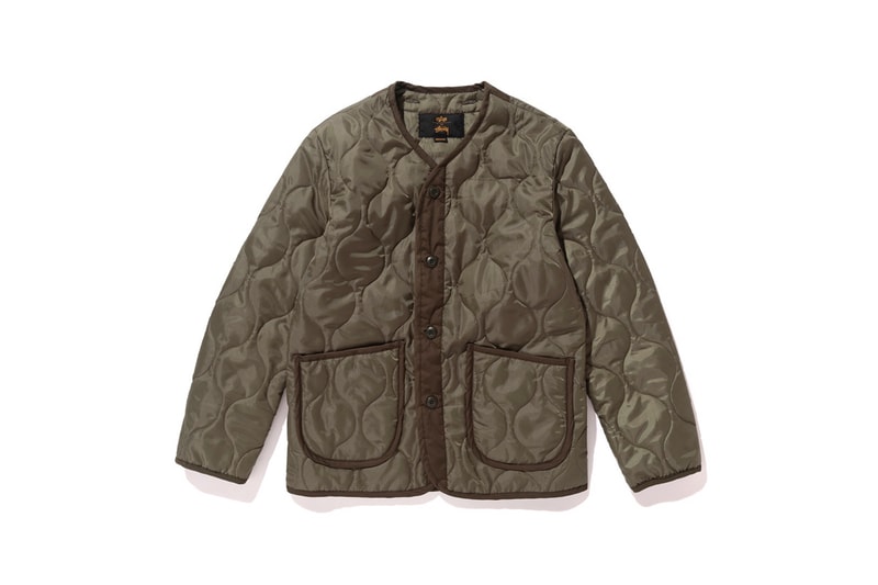 Stussy x Alpha Industries 聯名別注軍事外套系列
