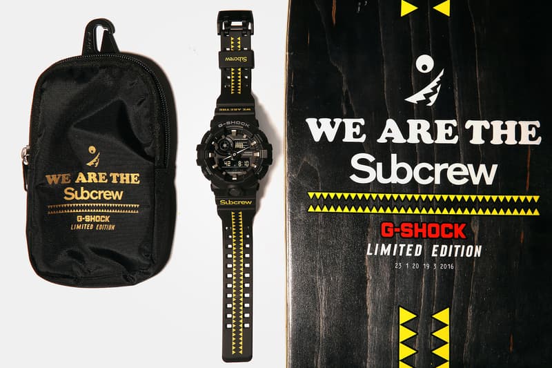 Subcrew x Casio 聯合發佈粗獷強韌 GA-700