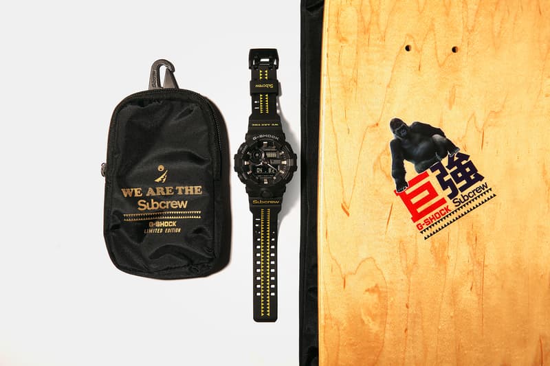 Subcrew x Casio 聯合發佈粗獷強韌 GA-700