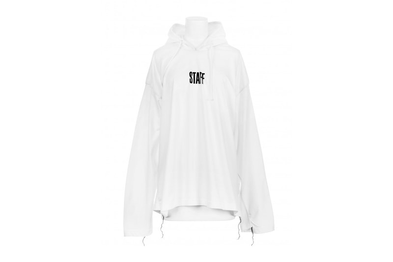 Vetements Drops 2017 Spring/Summer "Staff" Tee and Hoodie