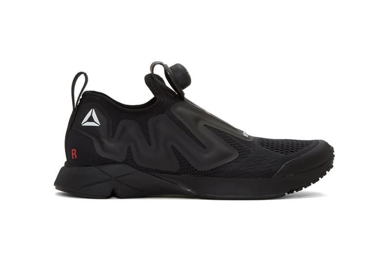 Vetements x Reebok Pump Supreme Black SSENSE