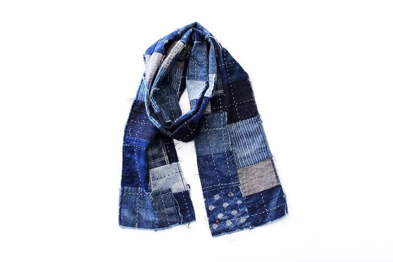 BRU NA BOINNE 推出彷製 BORO 圍巾