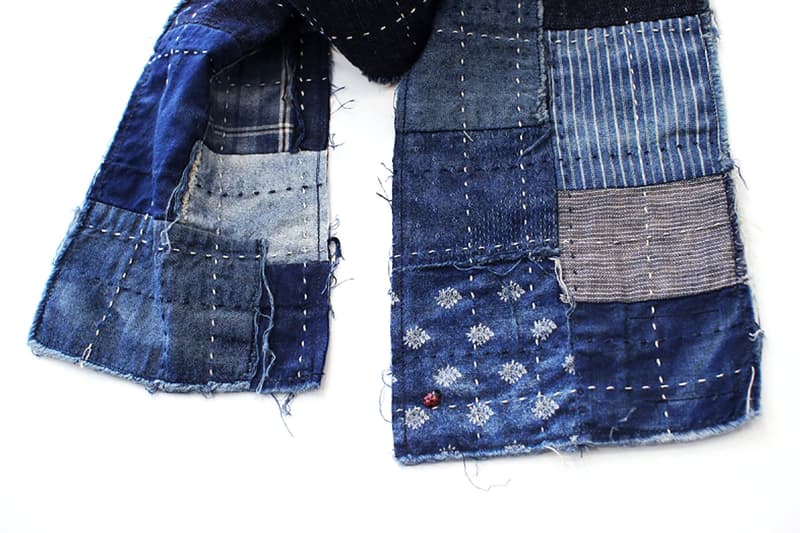 BRU NA BOINNE 推出彷製 BORO 圍巾