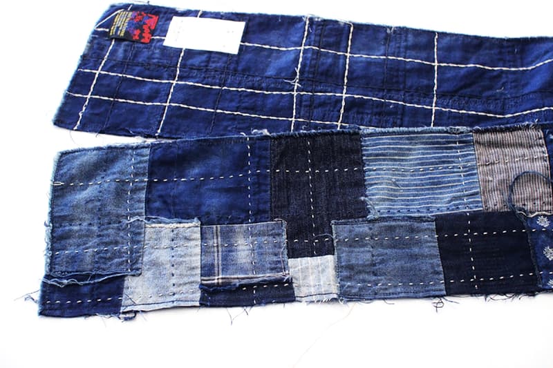 BRU NA BOINNE 推出彷製 BORO 圍巾