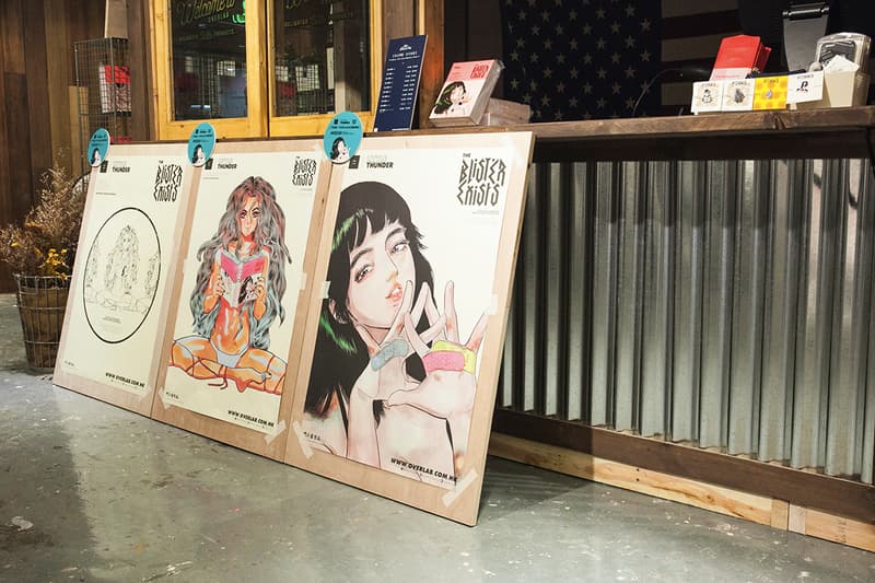 從漫畫家門小雷畫集展覽出發－走進 OVERLAB 概念新店