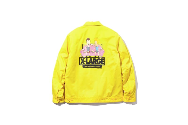 X-LARGE x《Beavis and Butt-Head》聯名系列