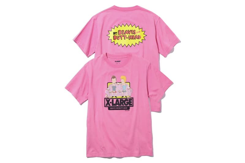 X-LARGE x《Beavis and Butt-Head》聯名系列