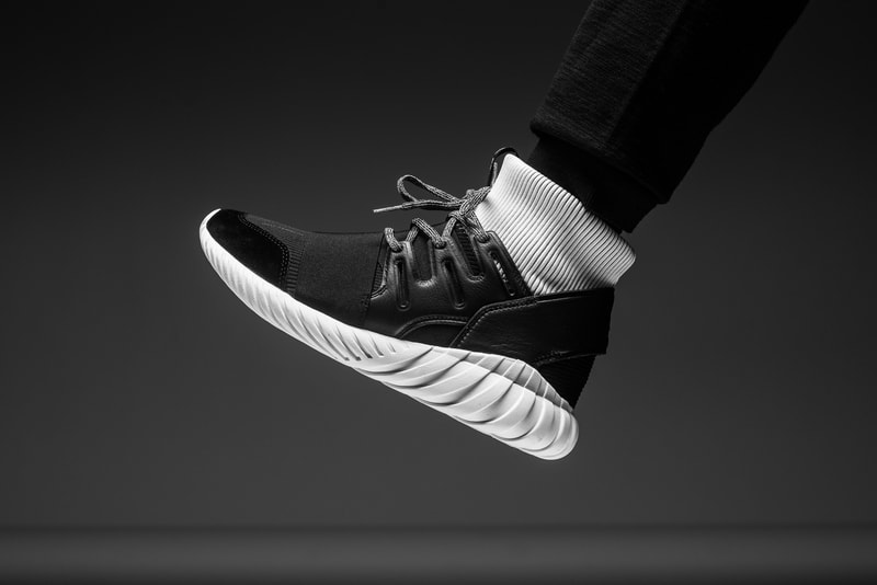 近賞 adidas Originals Tubular Doom 全新黑白配色