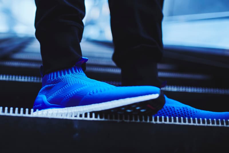 adidas ACE 16+ PureControl UltraBOOST “Blue Blast” On Feet