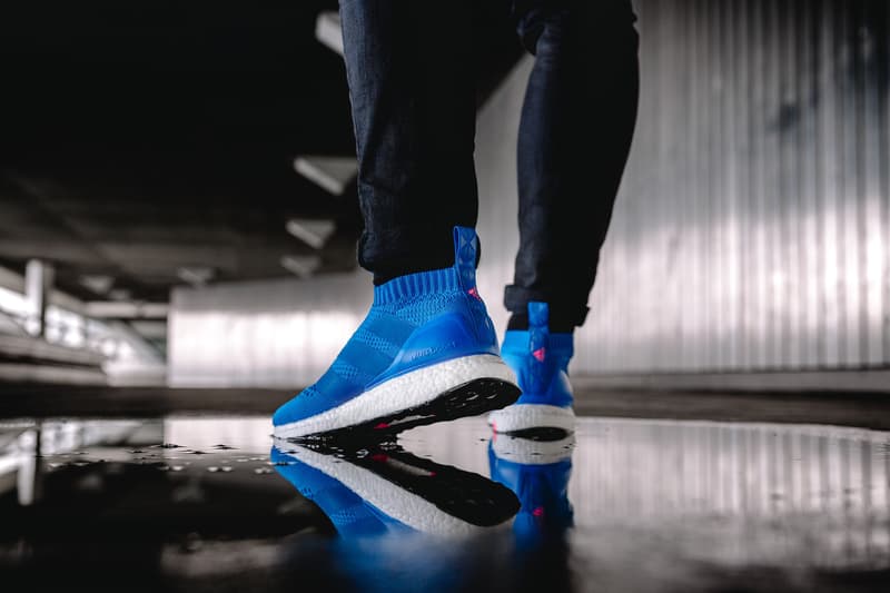 adidas ACE 16+ PureControl UltraBOOST “Blue Blast” On Feet