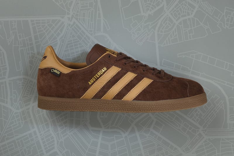 adidas Originals x size? 全新 Gazelle GTX Amsterdam 聯名鞋款