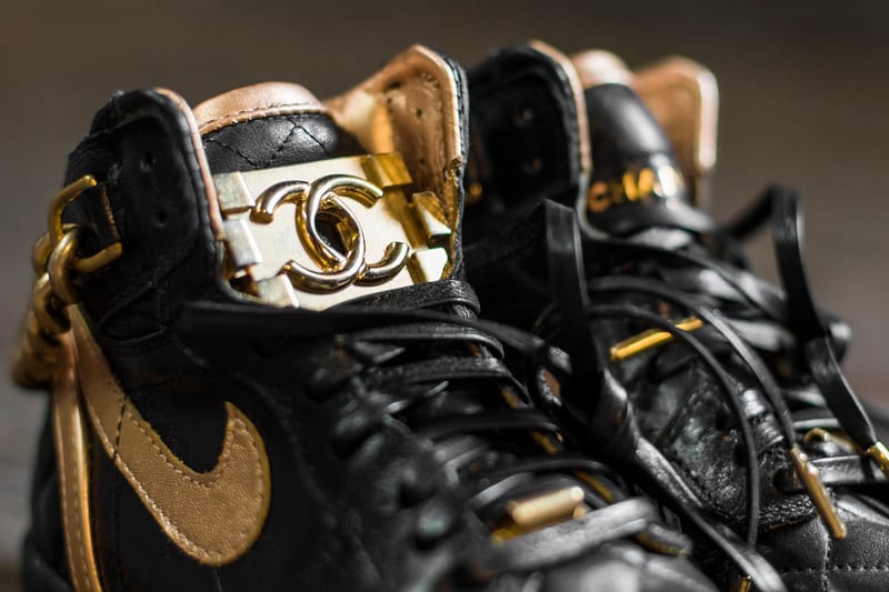 The Shoe Surgeon 以 Chanel 手包為原料打造 Air Jordan 1 客製版本