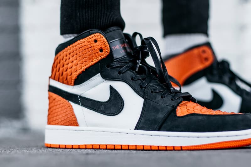 Air Jordan 1 High "Shattered Backboard" by The Shoe Surgeon