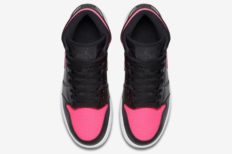 女生專屬－Air Jordan 1 Retro 全新粉黑配色
