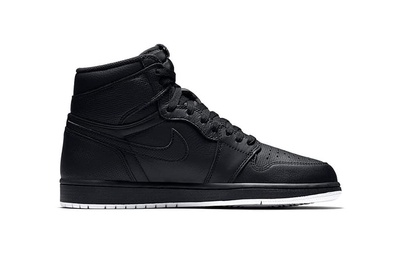 Air Jordan 1 Retro High OG All-Black Perforated